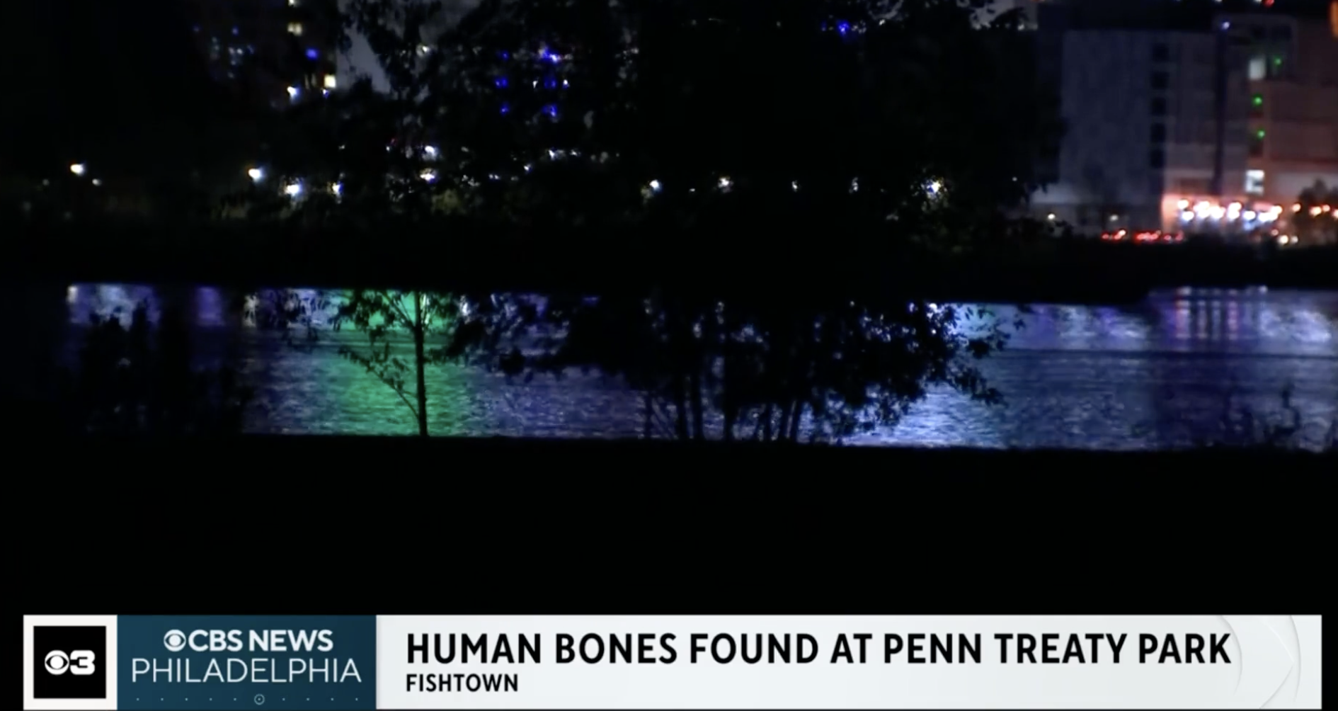 费城Fishtown一公园内发现两块人骨